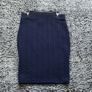 Double Click navy blue skirt